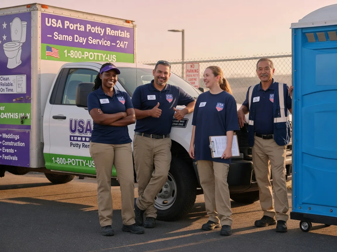 Porta Potty Rental company in West Farmington, OH