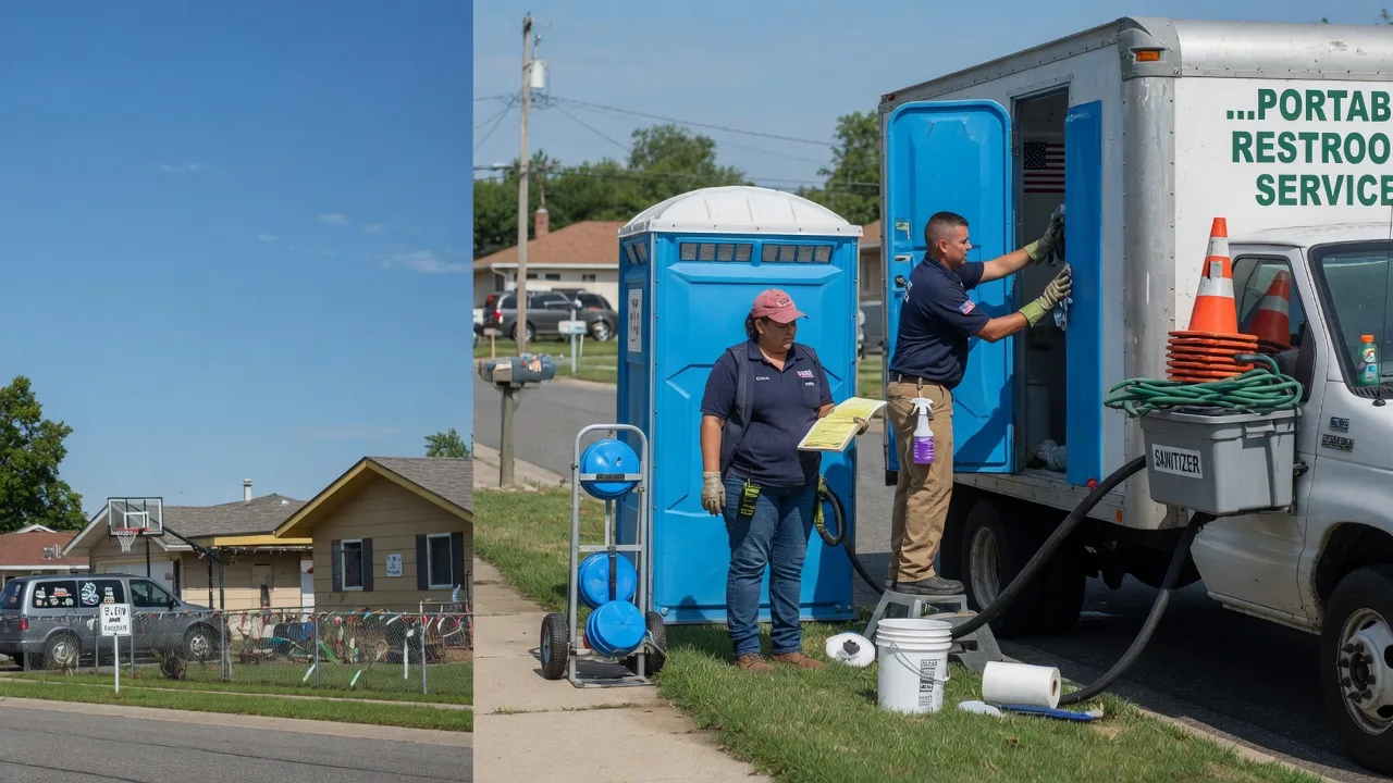 Portable Toilet Rental in West Farmington, OH near me